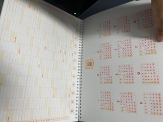 리훈 2023년 곰부 체크리스트 위클리 다이어리 — 5점을 준 리뷰어가 2022년 11월 올린 사용 사진