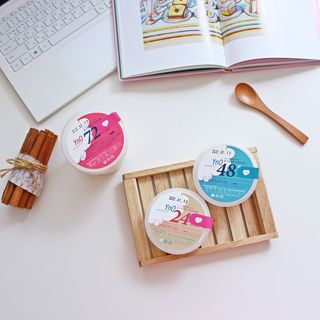 요그앤오트 그릭요거트 3종(그릭요거트24 150g + 그릭요거트48 150g + 그릭요거트72 320g) — 5점을 준 리뷰어가 2022년 7월 올린 사용 사진