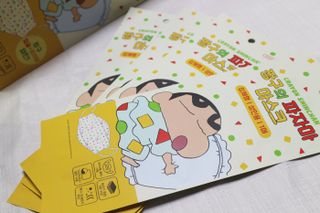 [숨그림]  덴탈마스크 짱구 우리아이 그리고 내가 쓰는 믿을수있는 케릭터 마스크  16종 — 5점을 준 리뷰어가 2021년 10월 올린 사용 사진