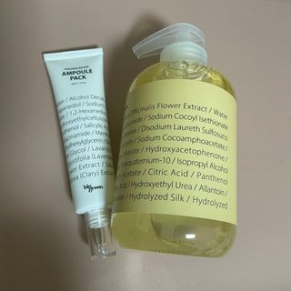 빅그린 카렌듈라(지성두피용)&시카(중건성두피용)탈모샴푸500ml-택1,빅그린 프리미어바이옴탈모앰플팩 60ml — 5점을 준 리뷰어가 2023년 1월 올린 사용 사진