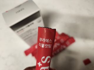 [큐라에스] 최신 다이어트 원료! 6중 기능성 더블컷팅 126g(2주일 분) — 5점을 준 리뷰어가 2023년 12월 올린 사용 사진