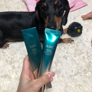 [NEW 탄력유턴 아이크림] AHC 유스 래스팅 리얼 아이크림 포 페이스 — 5점을 준 리뷰어가 2021년 3월 올린 사용 사진