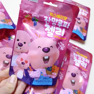 [팔도] 잔망루피젤리 믹스베리맛 42g 8개 — 5점을 준 리뷰어가 2022년 3월 올린 사용 사진