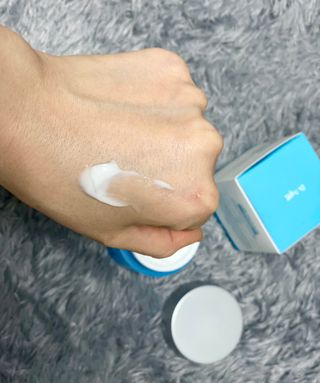 Dr.느루벗 느루벗 모이스쳐 24 크림 — 4점을 준 리뷰어가 2021년 2월 올린 사용 사진