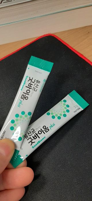 프리마인 유산균 국가지정연구소 선정, 살아있는 생유산균 200억 마리의 힘. 유산균n굿바이옴플러스 — 5점을 준 리뷰어가 2021년 9월 올린 사용 사진