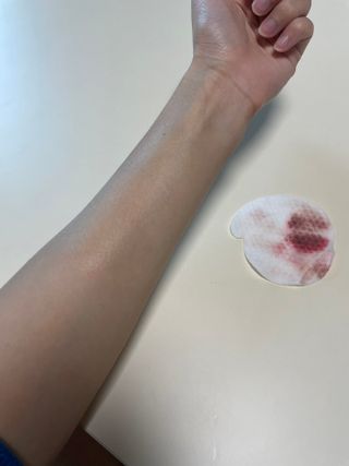 [후르디아] 블루베리 립앤아이 리무버 패드 4개 세트 — 5점을 준 리뷰어가 2021년 9월 올린 사용 사진