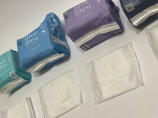 블루블루 유기농 순면 커버 생리대 — 5점을 준 리뷰어가 2021년 1월 올린 사용 사진