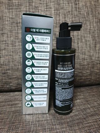 다슈코리아 다슈 데일리 안티 헤어로스 허브 헤어토닉 150ml — 5점을 준 리뷰어가 2021년 2월 올린 사용 사진