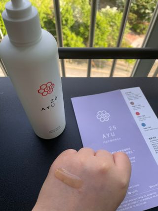 AYU25[아유트웬티파이브]피부 진정, 보습 와일즈 로즈 핸드워시 — 5점을 준 리뷰어가 2021년 5월 올린 사용 사진