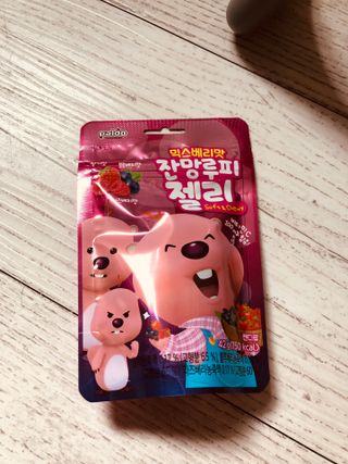 [팔도] 잔망루피젤리 믹스베리맛 42g 8개 — 5점을 준 리뷰어가 2022년 1월 올린 사용 사진
