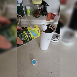더그레잇티 콤부차 [매일유업] 더그레잇티 44kcal 콤부차 300ml *12개입 (오리지널 6개+베리리치 6개) — 4점을 준 리뷰어가 2023년 8월 올린 사용 사진
