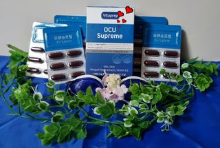 뉴트리션팩토리 비타프렙 오큐슈프림 루테인 오메가3 1050mg — 5점을 준 리뷰어가 2021년 8월 올린 사용 사진