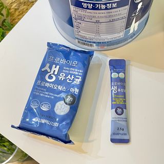 서울약사신협_프로바이오생유산균_2.5G x 100포 — 5점을 준 리뷰어가 2021년 4월 올린 사용 사진