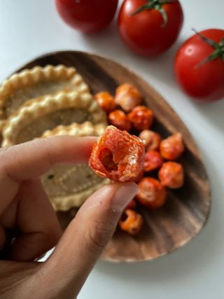 레드닥터 완숙토마토 + 통째로 동결건조한 대추방울토마토 — 5점을 준 리뷰어가 2022년 11월 올린 사용 사진