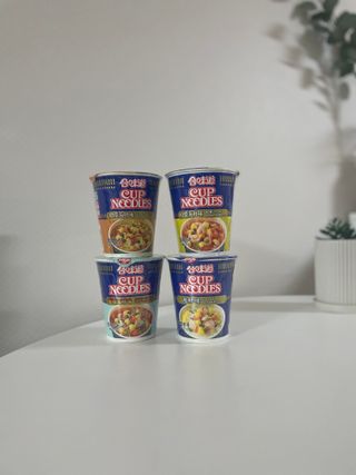 NISSIN 닛신 컵누들  4종 - 씨푸드오리지날, 씨푸드 스파이시, 씨푸드 커리, 씨푸드 XO소스 — 3점을 준 리뷰어가 2021년 11월 올린 사용 사진