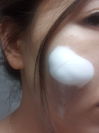 파시랩 그린 플러스 락토 버블 필링 — 5점을 준 리뷰어가 2021년 6월 올린 사용 사진