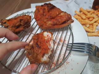 [서울시스터즈] 김치시즈닝 국내 최초 뿌려먹는 김치파우더 100g 1개+ 신제품 김치스낵 90g 2개 — 5점을 준 리뷰어가 2021년 8월 올린 사용 사진