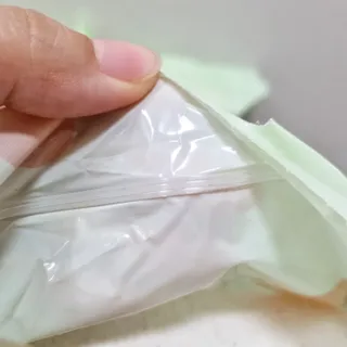 디어엘로디 유기농 무표백 건티슈 60매 — 5점을 준 리뷰어가 2022년 8월 올린 사용 사진
