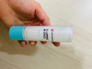 리더스코스메틱 카밍 바이오틱스 앰플 — 3점을 준 리뷰어가 2021년 3월 올린 사용 사진