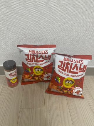 [서울시스터즈] 김치시즈닝 국내 최초 뿌려먹는 김치파우더 100g 1개+ 신제품 김치스낵 90g 2개 — 4점을 준 리뷰어가 2021년 8월 올린 사용 사진