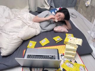네이처오다 달칩 초코샌드 — 5점을 준 리뷰어가 2021년 2월 올린 사용 사진
