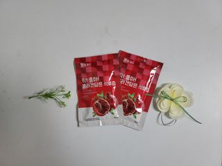 미쁨생활건강 콜라겐 담은 석류즙 70ml x 30포 — 5점을 준 리뷰어가 2021년 9월 올린 사용 사진