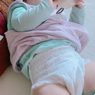 쿠잉 에어드라이  풀커버 밴드기저귀 (S/M/L) 1팩 — 5점을 준 리뷰어가 2023년 1월 올린 사용 사진