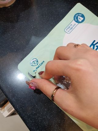 My Pet Care 천연단백질 눈건강에 개좋아 — 5점을 준 리뷰어가 2021년 3월 올린 사용 사진