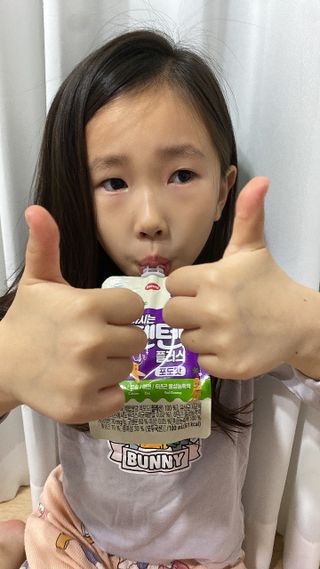 나우캠페인용 [한미사이언스] 우리 아이 튼튼, 엄마 마음 든든! 마시는텐텐 플러스 (100ml*10입) — 5점을 준 리뷰어가 2023년 12월 올린 사용 사진