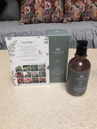 마리앤루이펫샴푸 [mari and louie pet shampoo] — 4.5점을 준 리뷰어가 2021년 5월 올린 사용 사진