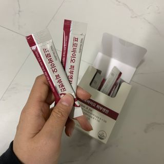 삼진제약 위시헬씨 [삼진제약] 위시헬씨 프로바이오 피부엔진 — 5점을 준 리뷰어가 2020년 12월 올린 사용 사진