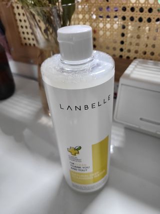 랑벨 내츄럴 딥 클렌징 워터 500ml — 4점을 준 리뷰어가 2022년 6월 올린 사용 사진