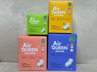 에어퀸 뉴브레스 유기농 생리대 4종 (팬티라이너 20P + 중형 10P + 대형 10P + 오버나이트 8P)_체험단 — 5점을 준 리뷰어가 2024년 5월 올린 사용 사진