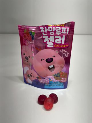 [팔도] 잔망루피젤리 믹스베리맛 42g 8개 — 5점을 준 리뷰어가 2022년 2월 올린 사용 사진
