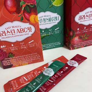 서울에프엔비 콜라스틴 3종 뷰티젤리스틱 45입 [ABC핏 15입 /  석류핏 15입 / 청스피루리나 15입] — 5점을 준 리뷰어가 2021년 9월 올린 사용 사진