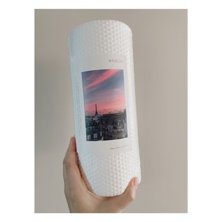 부직포나라 중금속유해물질ZERO 뜯어쓰는 주방 일회용수세미 60매 2매 — 4점을 준 리뷰어가 2022년 11월 올린 사용 사진