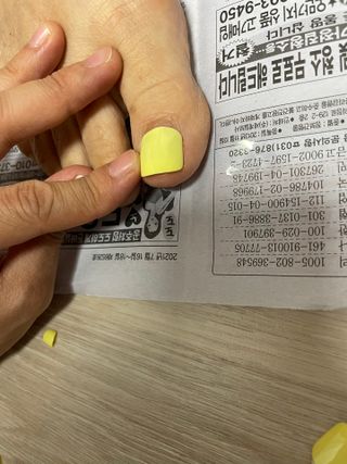 틸디앤 에어플렉스 젤리핏 페디팁 — 3.5점을 준 리뷰어가 2021년 7월 올린 사용 사진