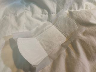 블루블루 유기농 순면 커버 생리대 — 5점을 준 리뷰어가 2021년 1월 올린 사용 사진