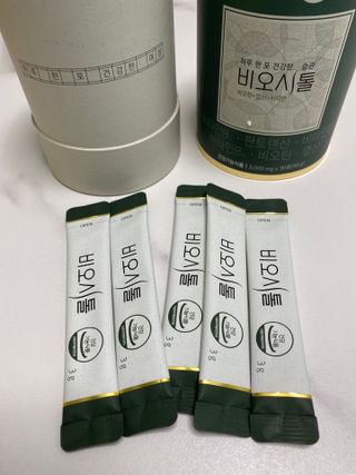 모힐바이오 비오시톨 - 하루 한 포 관리하는 건강한 습관 — 5점을 준 리뷰어가 2022년 2월 올린 사용 사진