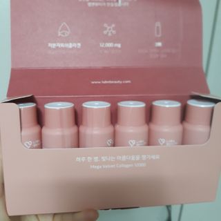랩앤뷰티 메가 벨벳 콜라겐 12000 — 5점을 준 리뷰어가 2021년 5월 올린 사용 사진