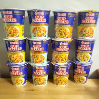 NISSIN 닛신 컵누들  4종 - 씨푸드오리지날, 씨푸드 스파이시, 씨푸드 커리, 씨푸드 XO소스 — 5점을 준 리뷰어가 2022년 5월 올린 사용 사진