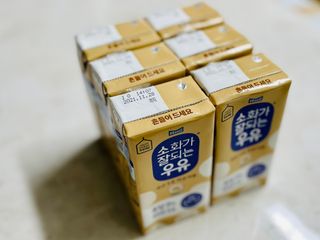 소화가 잘되는 우유 국산 5곡 미숫가루 — 5점을 준 리뷰어가 2021년 9월 올린 사용 사진