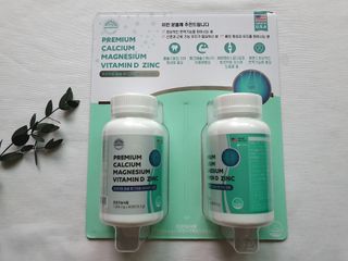 서울약사신협 네이처픽_칼슘마그네슘비타민D_1,305mg x 120캡슐 — 4.5점을 준 리뷰어가 2021년 9월 올린 사용 사진