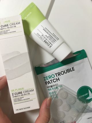 닥터플리너스 제트 큐어 크림 30ml + 제로 트러블 패치 9EA — 4점을 준 리뷰어가 2022년 3월 올린 사용 사진