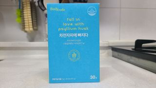 메디포스트 모비타 바디코드 식이섬유 차전자피에 빠지다 30포 — 5점을 준 리뷰어가 2022년 12월 올린 사용 사진