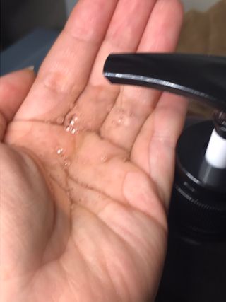 달리프 진저 베러 퍼퓸 탈모 완화 샴푸 1000ml 향 3종 — 5점을 준 리뷰어가 2021년 3월 올린 사용 사진