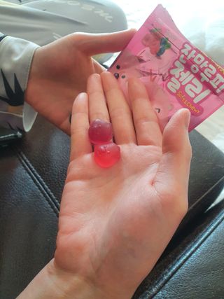 [팔도] 잔망루피젤리 믹스베리맛 42g 8개 — 5점을 준 리뷰어가 2022년 2월 올린 사용 사진