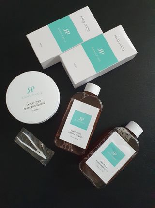 랑팡 병풀추출물150ml+어성초추출물150ml+스킨빅패드60매 — 4점을 준 리뷰어가 2021년 10월 올린 사용 사진