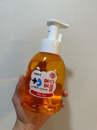 오쎄 메디버블 핸드워시폼 500ml 1+1 — 4점을 준 리뷰어가 2023년 4월 올린 사용 사진