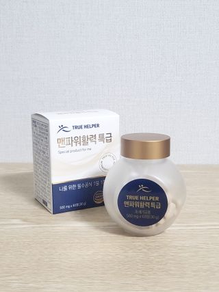 트루헬퍼 맨파워 활력 특급 블랙마카 1박스 2개월분 — 5점을 준 리뷰어가 2023년 4월 올린 사용 사진